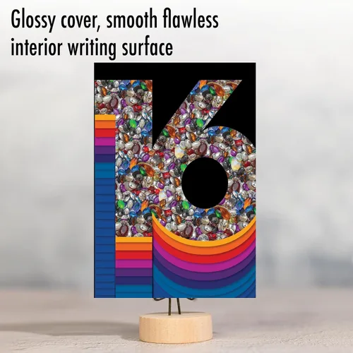 Vista 3 de NobleWorks - Divertida tarjeta de felicitación de cumpleaños de 16 años con sobre de 5 x 7 pulgadas (1 tarjeta) (no 3D, purpurina o brillante)