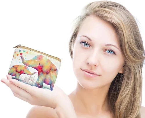 Vista 187 de Monedero para mujer y niña, diseño de monedero