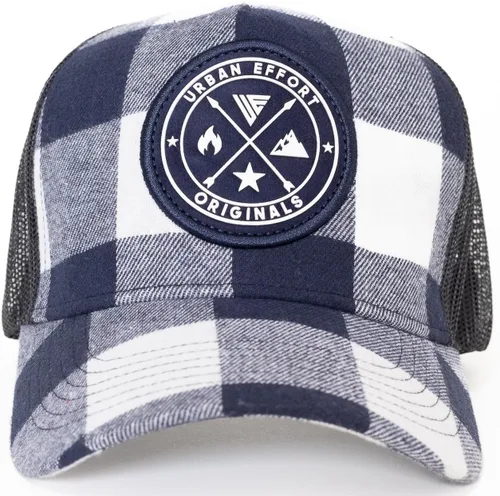 Vista 61 de Urban Effort Gorra trasera de malla, para hombres y mujeres, gorra de béisbol de 5 paneles, gran cierre a presión para caza y senderismo