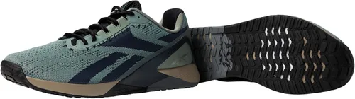 Vista 29 de Reebok Nano X1 - Tenis de entrenamiento funcional unisex para adultos Alabastro/Beige moderno/Tiza-beige