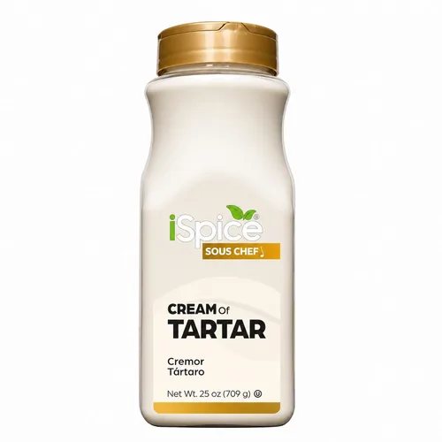 Vista 10 de iSpice Pure Cream of Tartar - Polvo de hornear - 10 oz