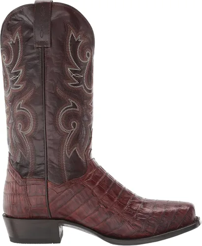 Vista 6 de Dan Post Boots Mens Bayou Square Toe Dress Boots Mid Calf - Brown