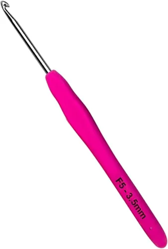 Vista 18 de Mdoker Ganchos de ganchillo extralargos, agarre ergonómico, mango suave para ganchillo hecho a mano, agujas de ganchillo para manos artríticas