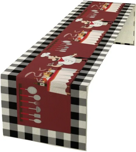 Vista 26 de Camino de mesa de mariposa, acuarela púrpura con mariposas de ensueño, camino de mesa para el hogar, interior, exterior, cocina, fiesta, decoración