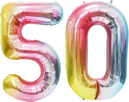 Vista 48 de Globos gigantes de números negros de 40 pulgadas, globos de aluminio de Mylar con helio para cumpleaños, globo número 0 para decoración de fiestas