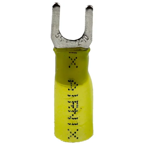 Vista 5 de HSSV1-5 Horquillas de terminal de espada, 100 piezas de conectores de alambre termorretráctil, kit de terminales eléctricos, impermeable, grado