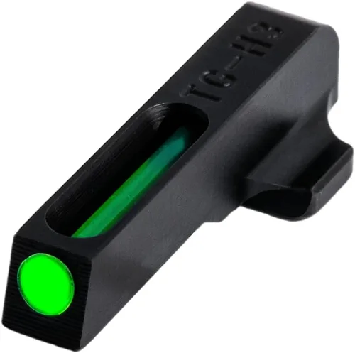 Vista 2 de Truglo TFO Tritio y mira de pistola de fibra óptica, duradera, compacta y de alta visibilidad, juego de visión nocturna delantera y trasera