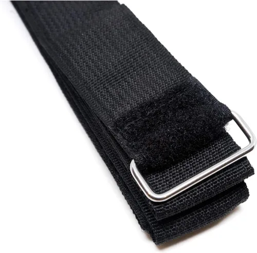 Vista 3 de Correas de cincha resistentes con hebilla de metal de acero inoxidable, gancho y bucle reutilizables y duraderos, correas de seguridad multiusos