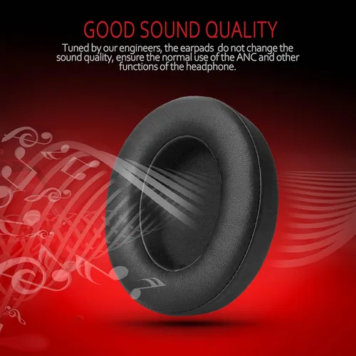 Vista 5 de Krone Kalpasmos Beats Studio 3 Almohadillas de repuesto para los oídos, almohadillas de repuesto de Beats Studio 3 para Studio 2 y 3 B0500/B0501