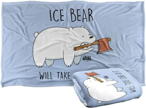 Vista 11 de We Bare Bears - Manta muy suave al tacto sedoso de Internet, 36 x 58 pulgadas