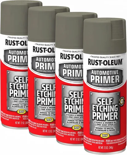 Vista 8 de Rust-Oleum Spray de imprimación de grabado automático automotriz, verde