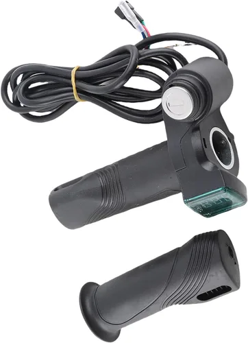 Vista 6 de E 48V Gas, agarre eléctrico del acelerador, control de velocidad, agarre del acelerador, 48 V, 36 V, 24 V, 6 V, empuñaduras de manillar para scooter