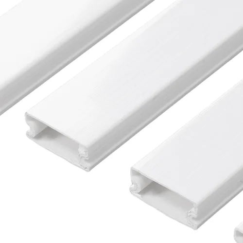 Vista 6 de FTVOGUE Cord Hider Kit, Paintable Cable Cover with Double Sided Tape No Drilling Required, Flames Retardant PVC Wire Raceway