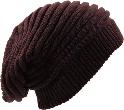 Vista 22 de RW Rasta larga Slinky Beanie Sombreros