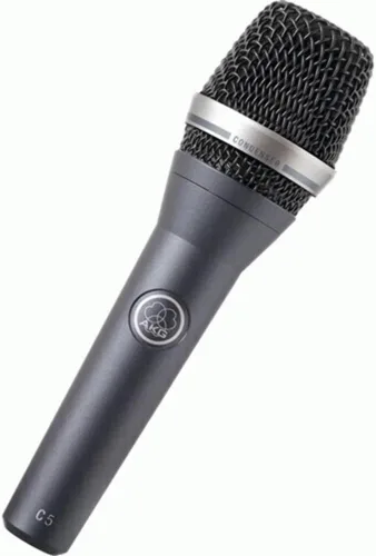 Vista 3 de AKG Micrófono vocal de condensador profesional C5, negro