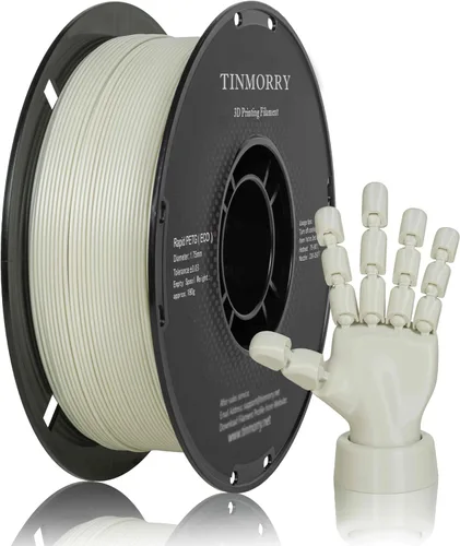 Vista 11 de TINMORRY - Filamento PETG CF de 1.75 mm para impresora 3D, compatible con Bambu LAB, Creality K1C, QIDI MAX3, FLASHFORGE Adventurer 5M, Prusa MK4