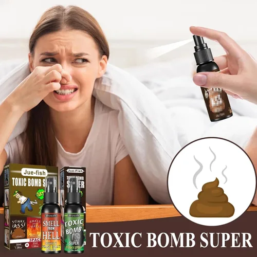 Vista 8 de Winbar Aerosol líquido extrafuerte, paquete de 3 juguetes de broma y broma, spray húmedo potente, bromas súper fuertes para adultos o niños