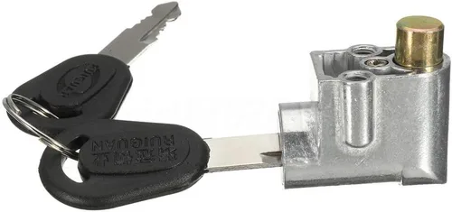 Vista 6 de Tookie Cerradura antirrobo portátil, plata, cilindro de bloqueo de 0.591 in, 2.47 oz