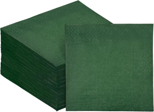 Vista 32 de Servilletas de cóctel de 24 colores de 5 x 5 pulgadas desechables servilletas de papel para bebidas para cóctel, boda, cena, fiesta de cumpleaños