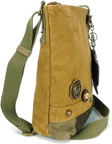 Vista 7 de Chala Patch CrossBody Bolso de lona para mujer