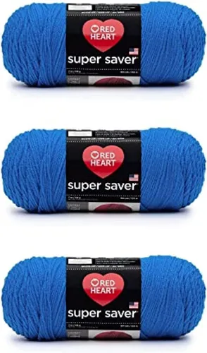Vista 65 de Red Heart Hilo Super Saver, paquete de 3, estampado artístico, 3 unidades Estampado De Artista