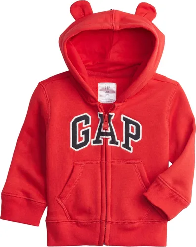 Vista 11 de GAP - Sudadera con capucha y cremallera completa para bebés varones, con logotipo de Playtime Favorites