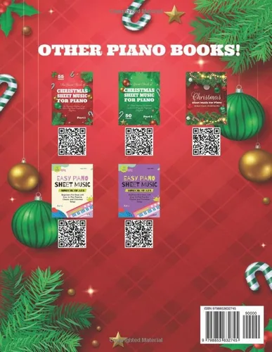 Vista 2 de The Giant Book of Christmas Sheet Music For Piano 55 Top-Requested Christmas Songs for Piano Easy Piano Songbook for Beginners