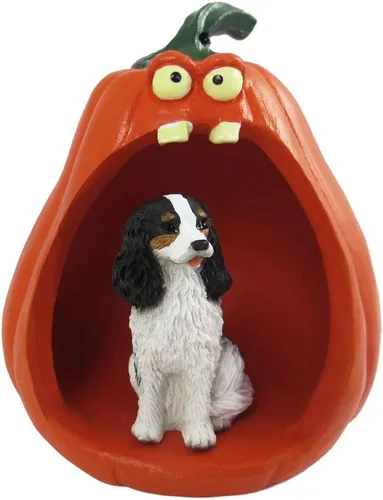 Vista 75 de Conversation Concepts Figura de Corgi galés de Halloween y calabaza Welsh Corgi Pembroke
