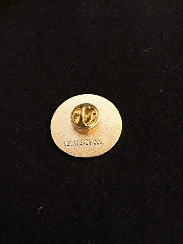 Vista 3 de Pin de solapa con diseño de sombrero de Shellback de la Marina de Estados Unidos con gráficos de Neptuno y Globo 125 Metal