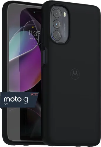 Vista 35 de Motorola Funda protectora para Moto G Pure (2021), ajuste de precisión, elegantes fundas para teléfonos con absorción de golpes, color negro