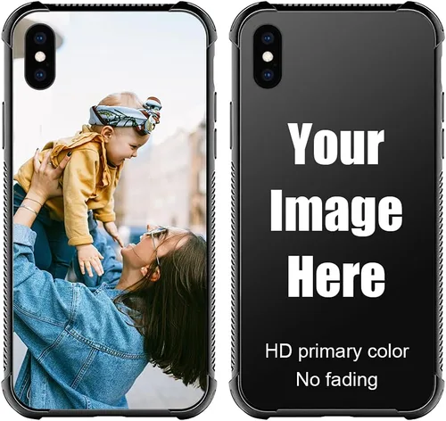 Vista 23 de Funda personalizada para iPhone, funda transparente de TPU suave a prueba de golpes, diseño de tus propias fundas de teléfono compatibles con Apple
