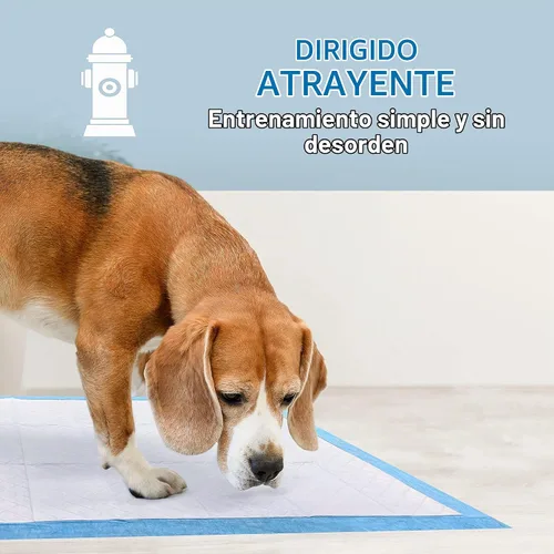 Vista 5 de Four Paws Wee-Wee - Almohadillas de orina sin perfume de rendimiento superior para perros y cachorros, acolchados a prueba de fugas para perros