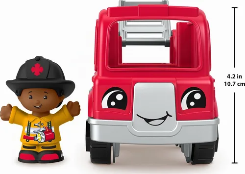 Vista 3 de Fisher-Price Little People Camión de bomberos