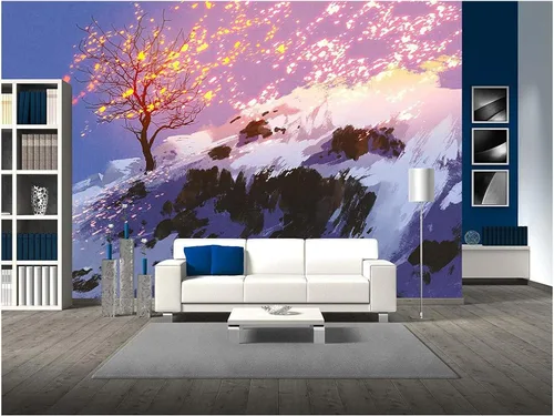 Vista 14 de Wall26 - Papel pintado autoadhesivo para pared, WMR-WP-X-DA51-66x24x4