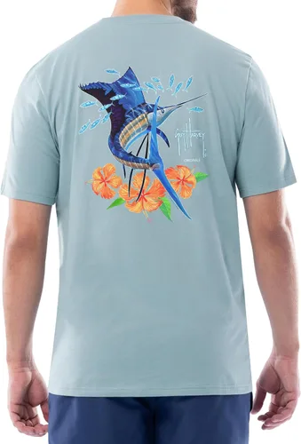 Vista 111 de Guy Harvey Camiseta de manga corta Threadcycled para hombre
