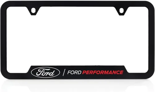 Vista 5 de Marco negro de plástico UV Ford Performance para matrícula BLKUVA