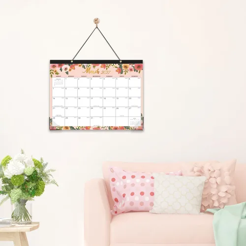 Vista 8 de Calendario de escritorio 2026-2027 – julio 2026 – diciembre 2027, calendario 2026-2027, 14.6 x 11.5 pulgadas, calendario mensual de 12 calendarios