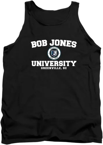 Vista 3 de Bob Jones University Official Circle Logo Unisex Adult Tank Top