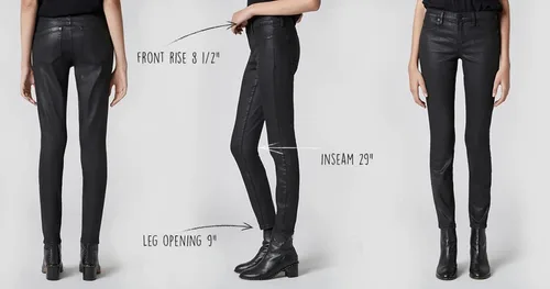 Vista 2 de BLANKNYC Jeans ajustados en spray para mujer