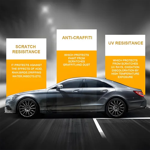 Vista 3 de Revestimiento de cerámica de grafeno avanzado para autos (70 ml), revestimiento de grafeno 12H para el detallado de autos, más de 10 años