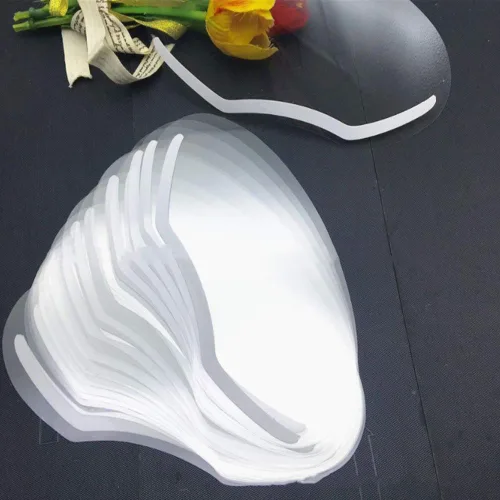 Vista 9 de 100 piezas de viseras protectoras faciales desechables para maquillaje Microblading, protectores faciales desechables para protección contra laca