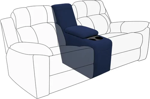 Vista 35 de Easy-Going Funda Elástica para Sofá Reclinable Cobertor de Sofá 4 Piezas Protector de Muebles Sofá Suave con Fondo Elástico Poliéster Spandex Tela