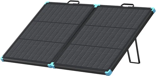 Vista 8 de Renogy Maleta de panel solar de 800 W, paneles solares plegables portátiles dobles de 400 W para estación de energía, campamento de caravana