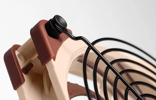 Vista 4 de Noctua NA-FG1-12 Sx2, parrillas de ventilador para ventiladores de 4.724 in (juego de 2, negro)