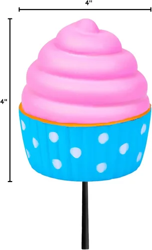 Vista 9 de Edición limitada Cupcake - Antena de coche Decoración de decoración de auto - Se adapta a la antena de estilo delgado