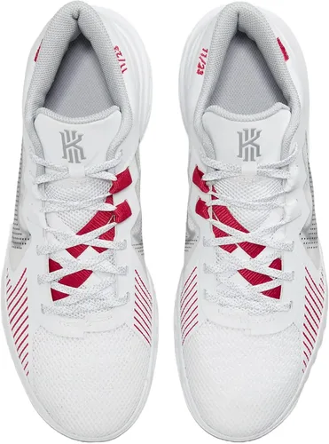 Vista 4 de Nike Tenis para hombre, BlancoNegro-Rojo