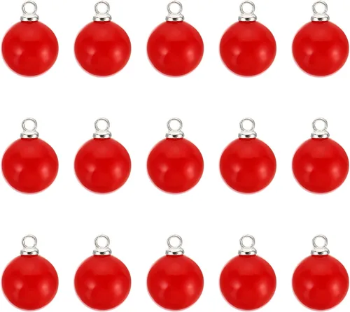 Vista 7 de PATIKIL 150 cuentas de perlas de perlas de imitación de perlas colgantes de bricolaje para hacer joyas, pulseras, aretes, collar