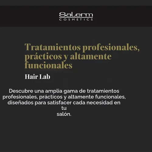 Vista 5 de SALERM - Spray para el cabello impermeable y reparador - Hair Lab Solar - 6.8 fl oz - Protector térmico para cabello seco o dañado por el sol
