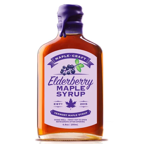 Vista 8 de Maple Craft Foods Farmer's Best - Jarabe de arce Vermont orgánico puro, sabor oscuro y robusto, grado A, jarabe con sabor gourmet para panqueques