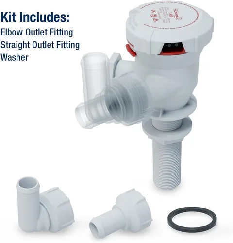 Vista 6 de Attwood Tsunami MK2 Aerator Pump